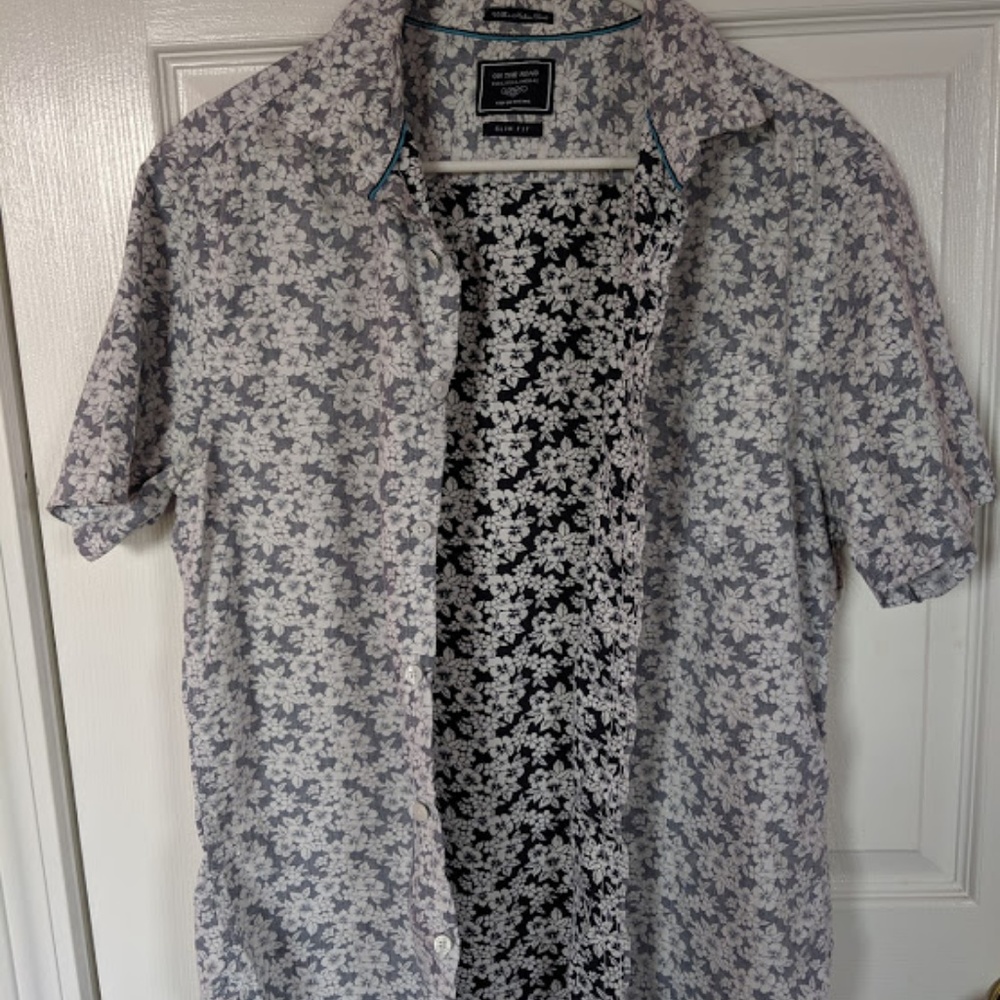 On The Road Men's slim fit shirt, size L